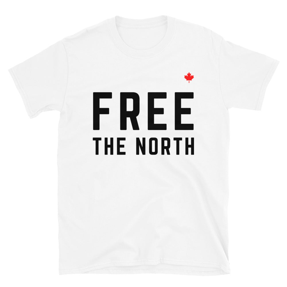 FREE THE NORTH (White) - Unisex T-Shirt