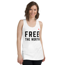 Load image into Gallery viewer, FREE THE NORTH (White) - Classic Unisex Tank
