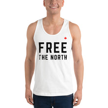 Load image into Gallery viewer, FREE THE NORTH (White) - Classic Unisex Tank
