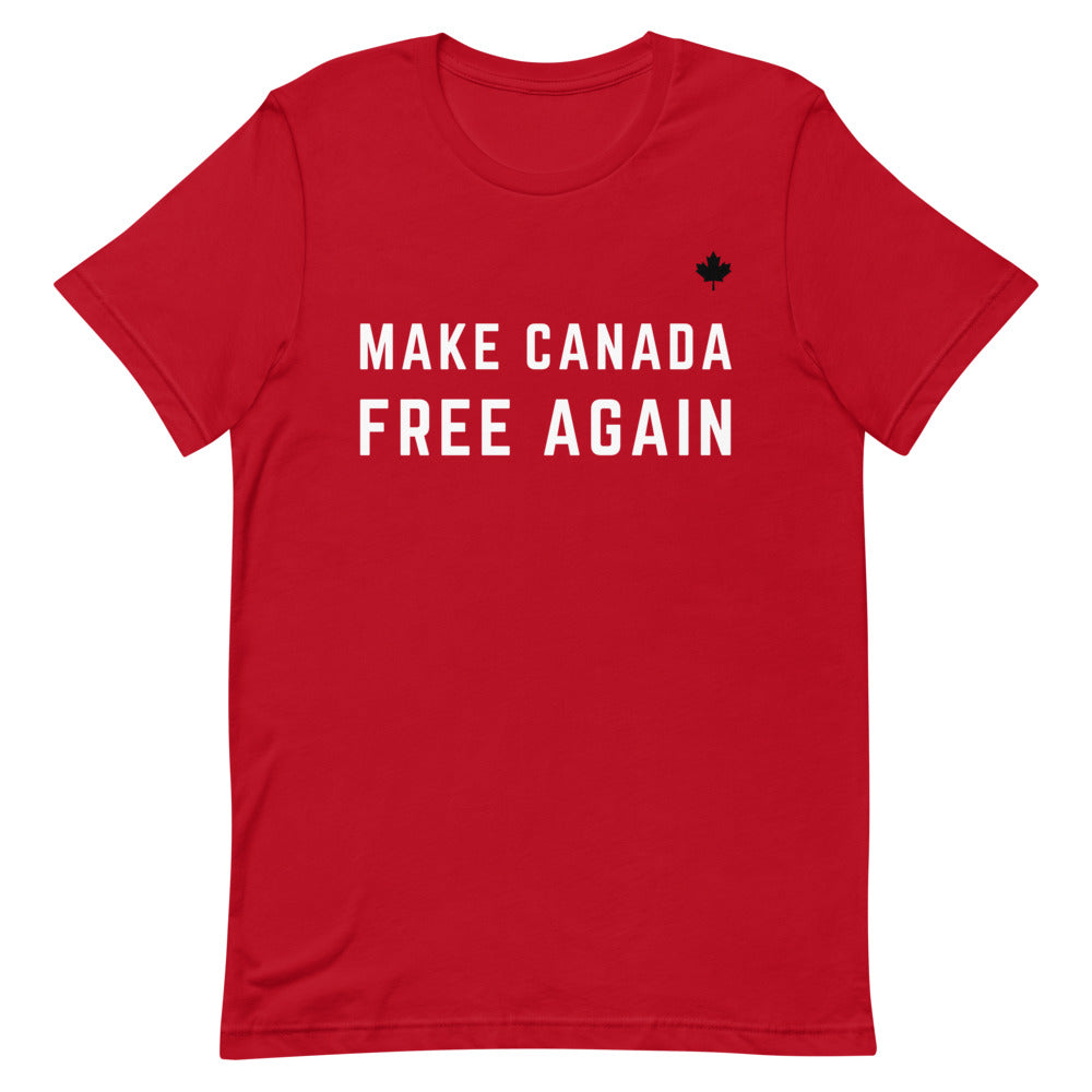 MAKE CANADA FREE AGAIN (Exclusive Red) - Premium Unisex T-Shirt