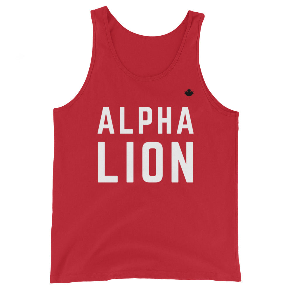 ALPHA LION (Red) - Classic Men's Tank