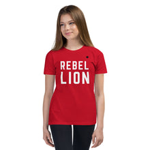 Load image into Gallery viewer, REBEL LION (Red) - Youth Premium T-Shirt
