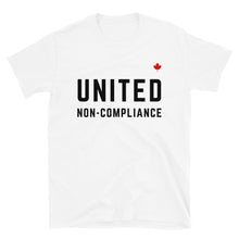 Load image into Gallery viewer, UNITED NON-COMPLIANCE (White) - Unisex T-Shirt
