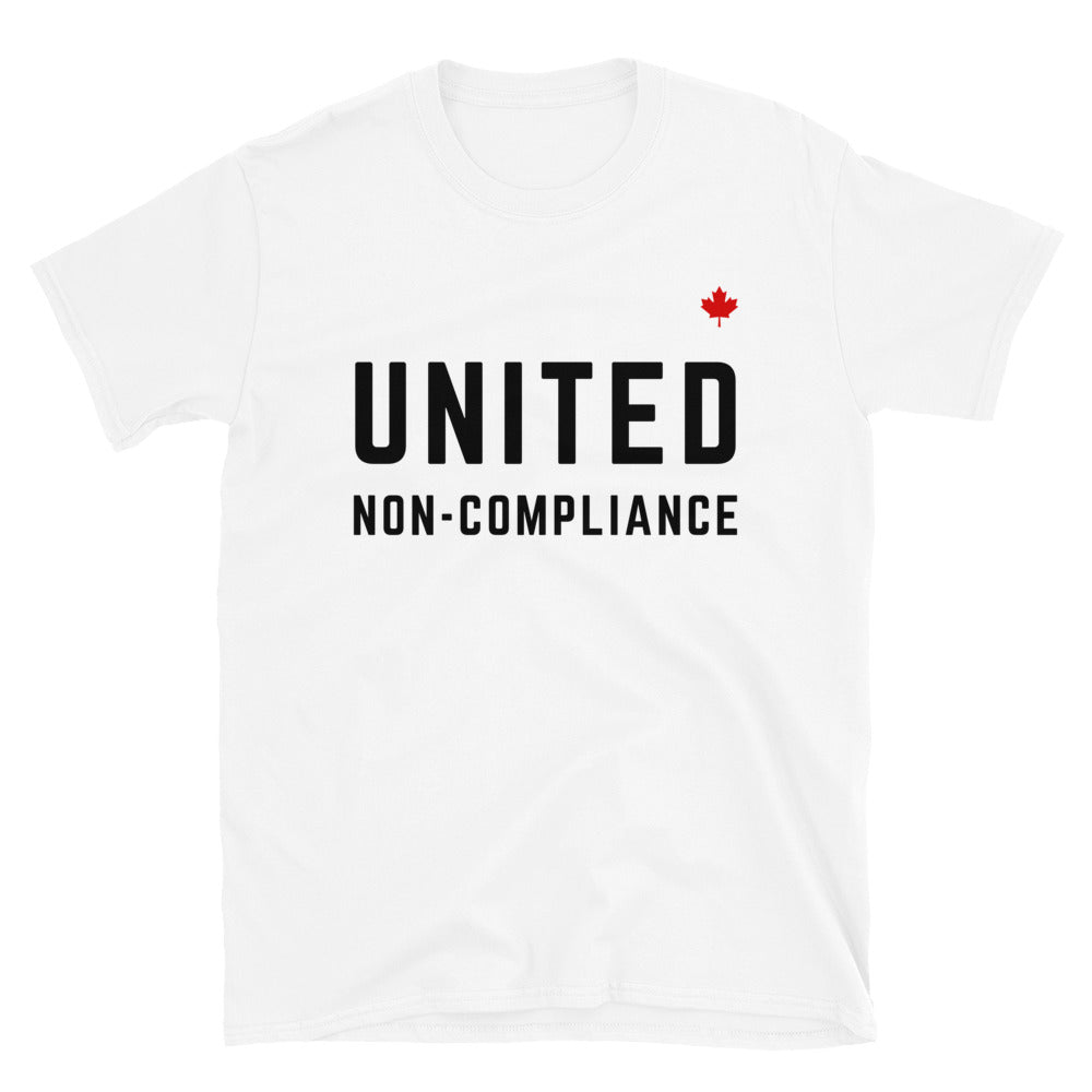 UNITED NON-COMPLIANCE (White) - Unisex T-Shirt