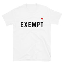 Load image into Gallery viewer, EXEMPT (White) - Unisex T-Shirt
