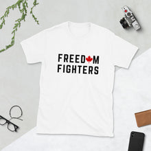 Load image into Gallery viewer, FREEDOM FIGHTERS (White) - Unisex T-Shirt
