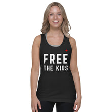 Load image into Gallery viewer, FREE THE KIDS - Classic Unisex Tank
