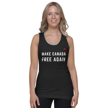 Load image into Gallery viewer, MAKE CANADA FREE AGAIN - Classic Unisex Tank
