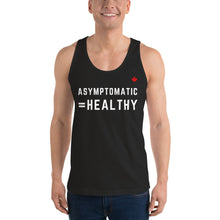 Load image into Gallery viewer, ASYMPTOMATIC = HEALTHY - Classic Unisex Tank
