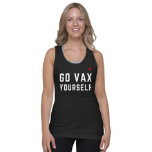 Load image into Gallery viewer, GO VAX YOURSELF - Classic Unisex Tank
