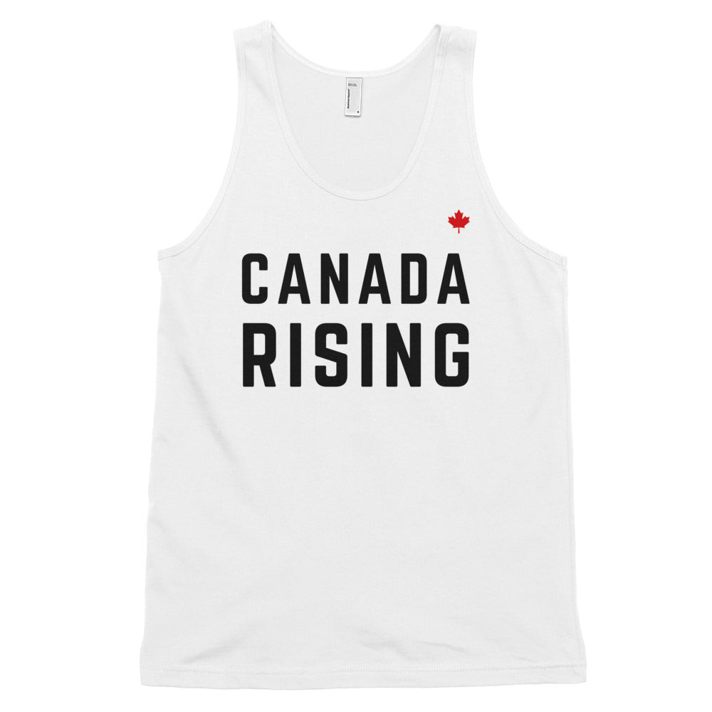CANADA RISING (White) - Classic Unisex Tank