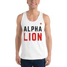 Load image into Gallery viewer, ALPHA LION (White) - Classic Men&#39;s Tank
