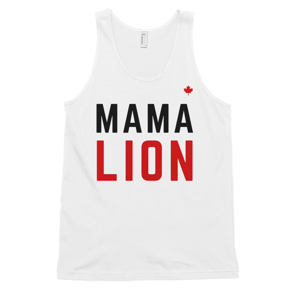 MAMA LION (White) - Classic Women's Tank