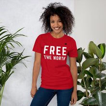 Load image into Gallery viewer, FREE THE NORTH (Exclusive Red) - Premium Unisex T-Shirt
