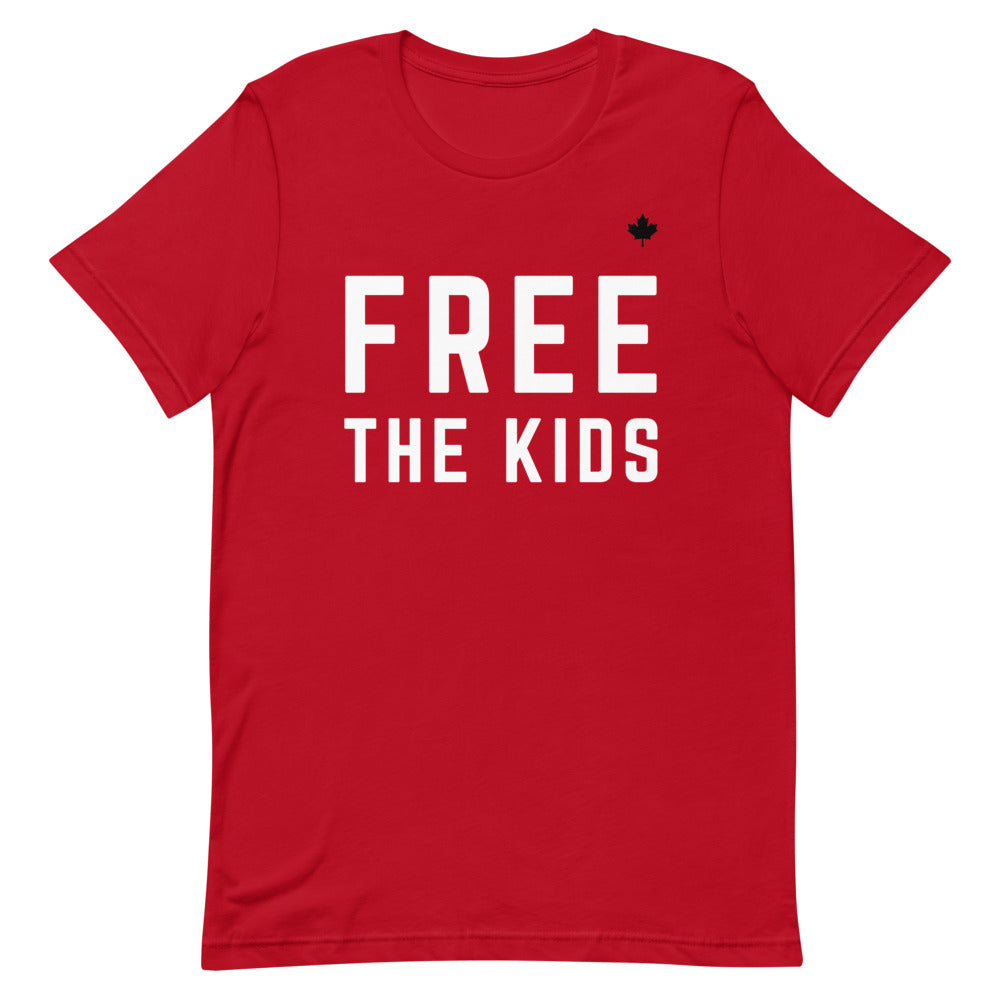 FREE THE KIDS (Exclusive Red) - Premium Unisex T-Shirt