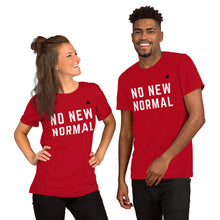 Load image into Gallery viewer, NO NEW NORMAL (Exclusive Red) - Premium Unisex T-Shirt
