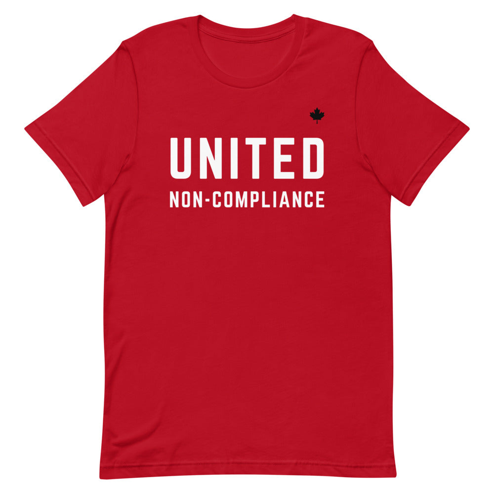 UNITED NON-COMPLIANCE - (Exclusive Red) - Premium Unisex T-Shirt