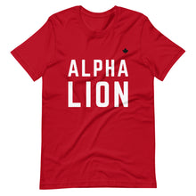 Load image into Gallery viewer, ALPHA LION (Exclusive Red) - Premium Unisex T-Shirt

