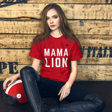 Load image into Gallery viewer, MAMA LION (Exclusive Red) - Premium Unisex T-Shirt
