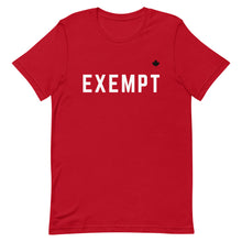 Load image into Gallery viewer, EXEMPT (Exclusive Red) - Premium Unisex T-Shirt
