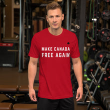 Load image into Gallery viewer, MAKE CANADA FREE AGAIN (Exclusive Red) - Premium Unisex T-Shirt
