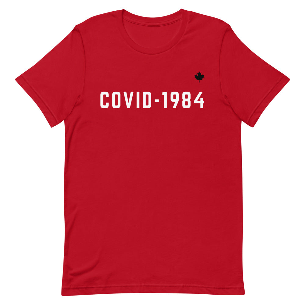COVID-1984 - (Exclusive Red) - Premium Unisex T-Shirt
