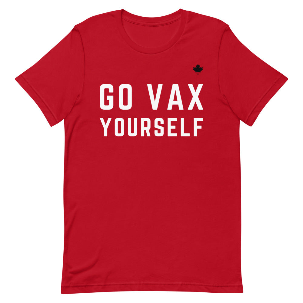 GO VAX YOURSELF (Exclusive Red) - Premium Unisex T-Shirt