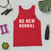 Load image into Gallery viewer, NO NEW NORMAL (Red) - Classic Unisex Tank
