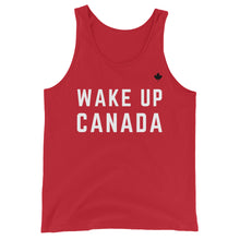 Load image into Gallery viewer, WAKE UP CANADA (Red) - Classic Unisex Tank
