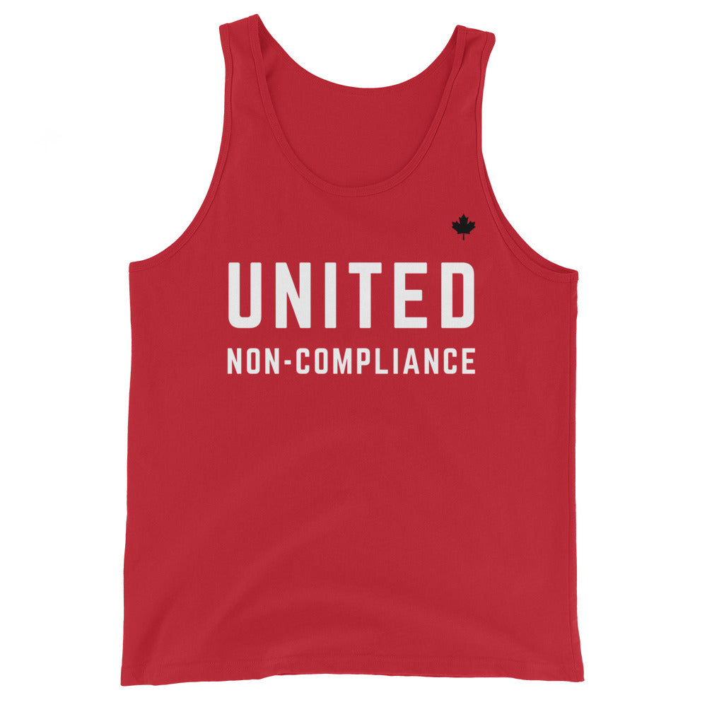 UNITED NON-COMPLIANCE (Red) - Classic Unisex Tank