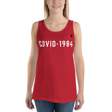 Load image into Gallery viewer, COVID-1984 (Red) - Classic Unisex Tank
