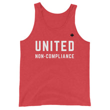 Load image into Gallery viewer, UNITED NON-COMPLIANCE (Red) - Classic Unisex Tank
