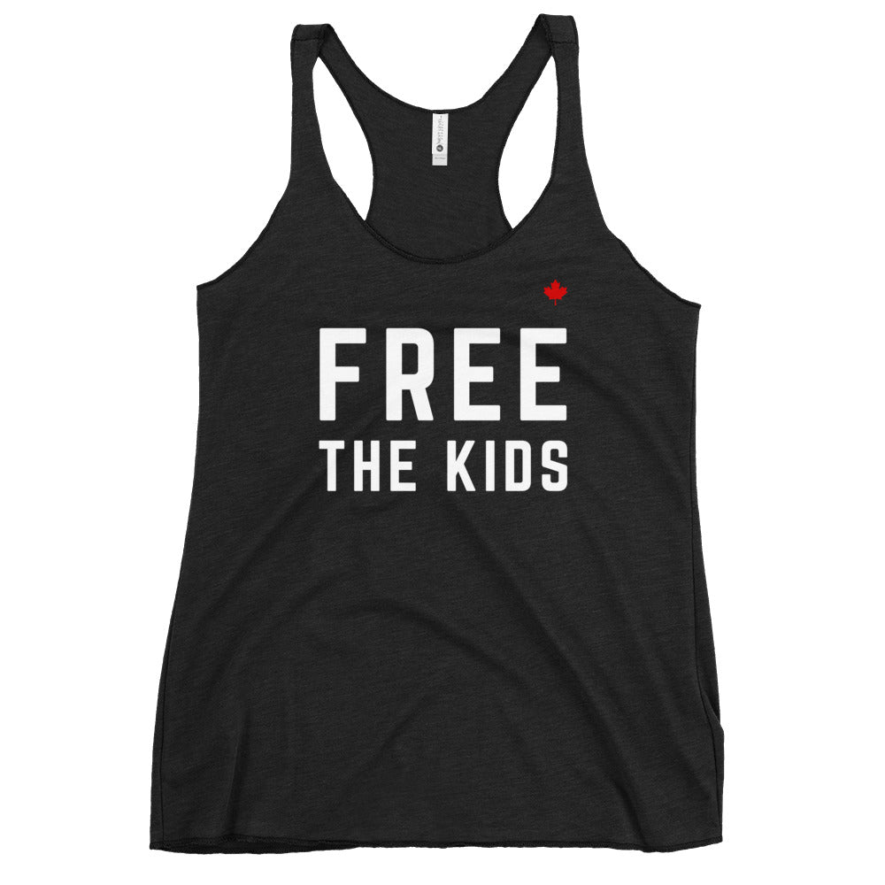 FREE THE KIDS - Women's Racerback Tank