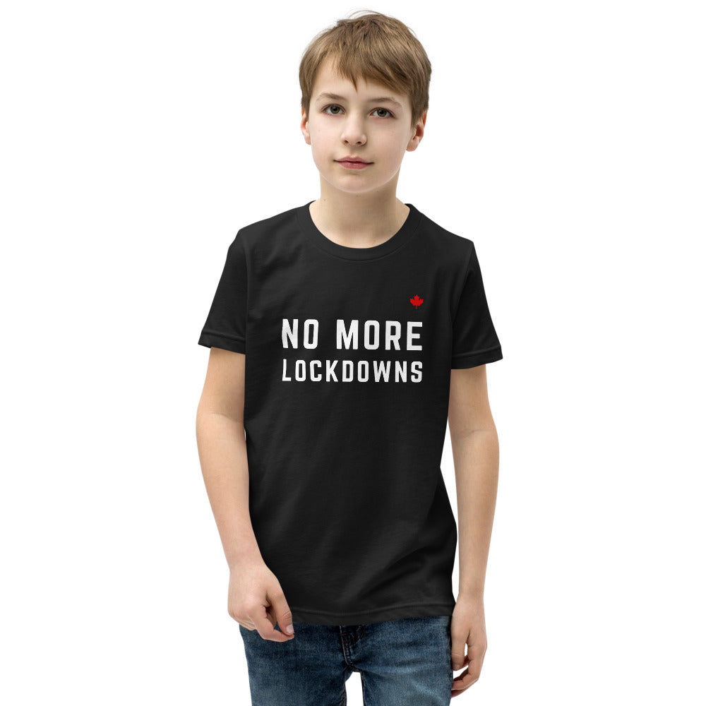 NO MORE LOCKDOWNS - Youth Premium T-Shirt