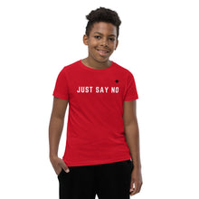 Load image into Gallery viewer, JUST SAY NO (Red) - Youth Premium T-Shirt
